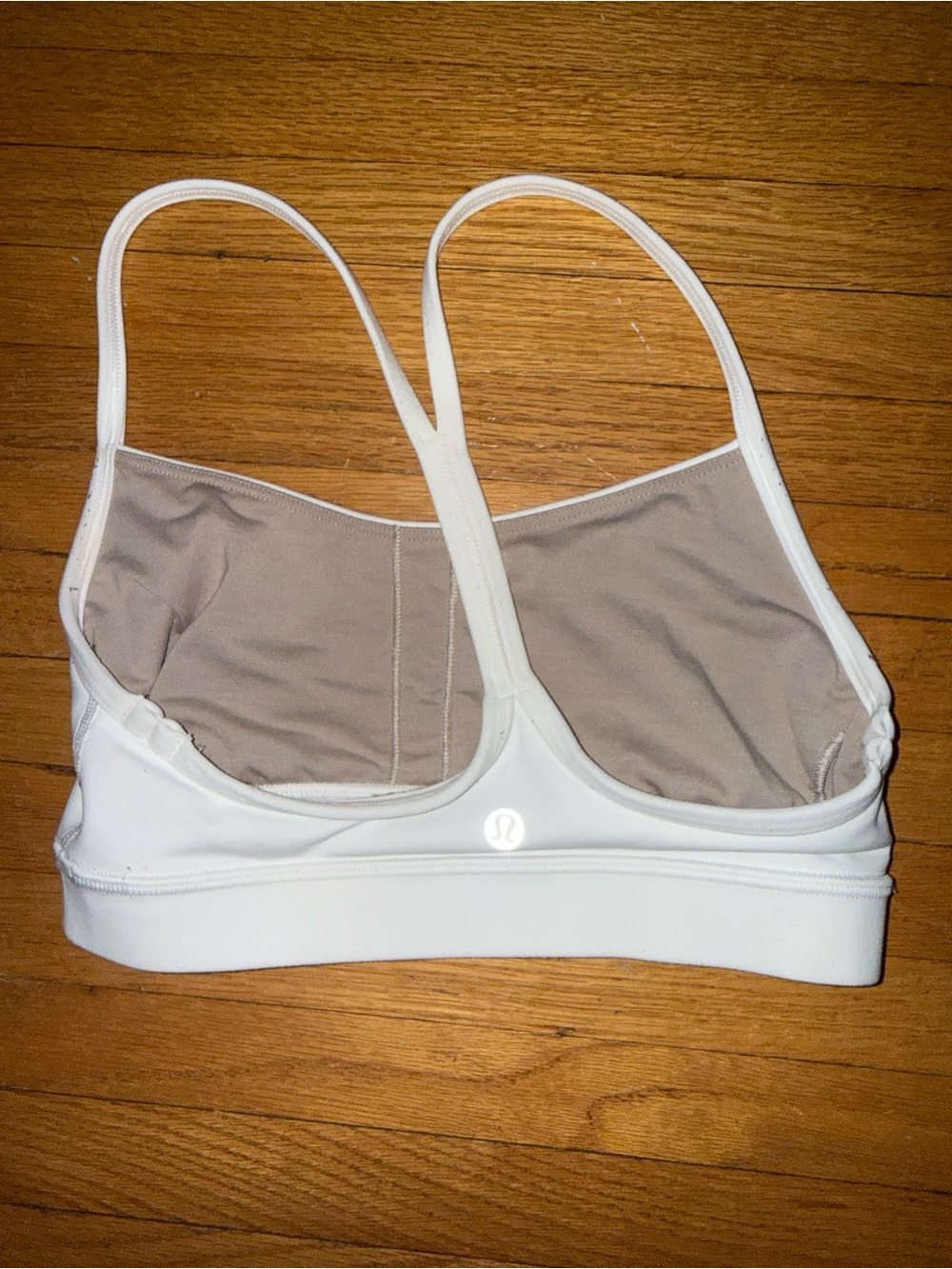 Lululemon Women's White sports bra